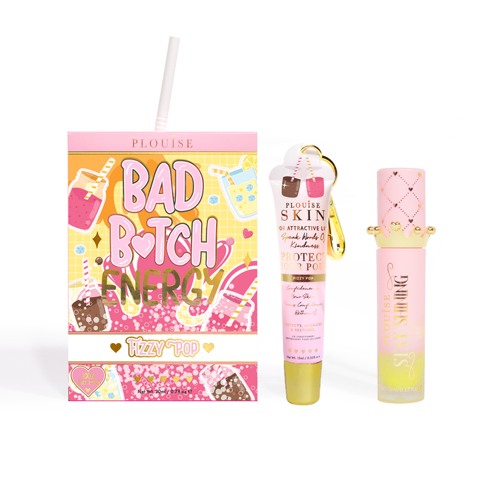 Duo de condicionador labial e óleo labial Bad Bitch Energy