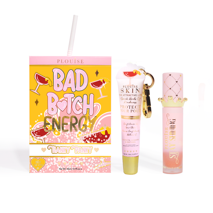 Duo de condicionador labial e óleo labial Bad Bitch Energy