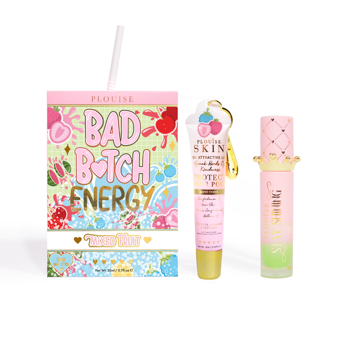 Duo de condicionador labial e óleo labial Bad Bitch Energy