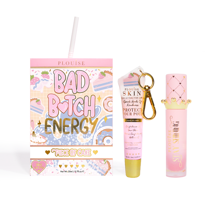 Duo de condicionador labial e óleo labial Bad Bitch Energy