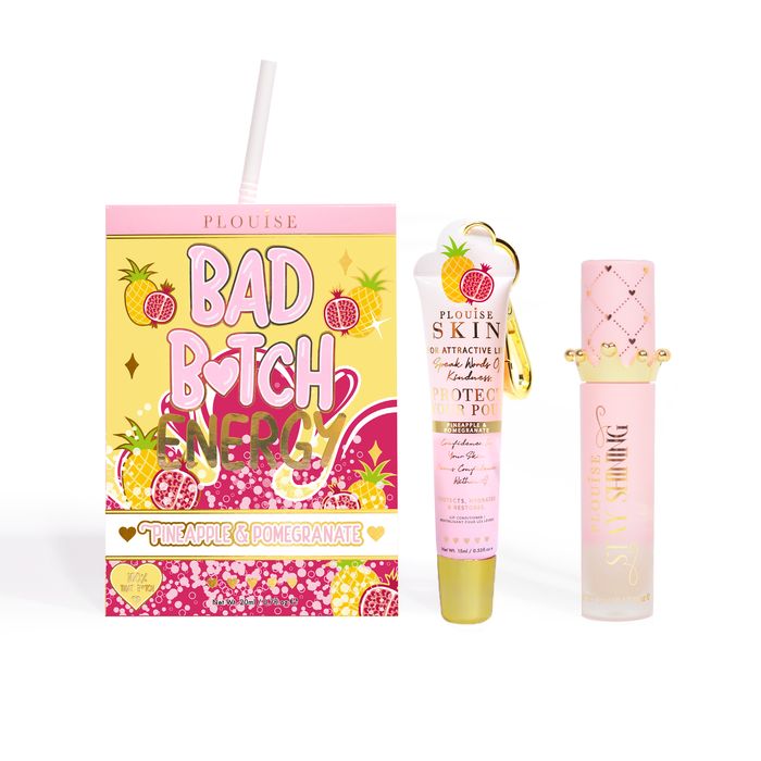 Duo de condicionador labial e óleo labial Bad Bitch Energy