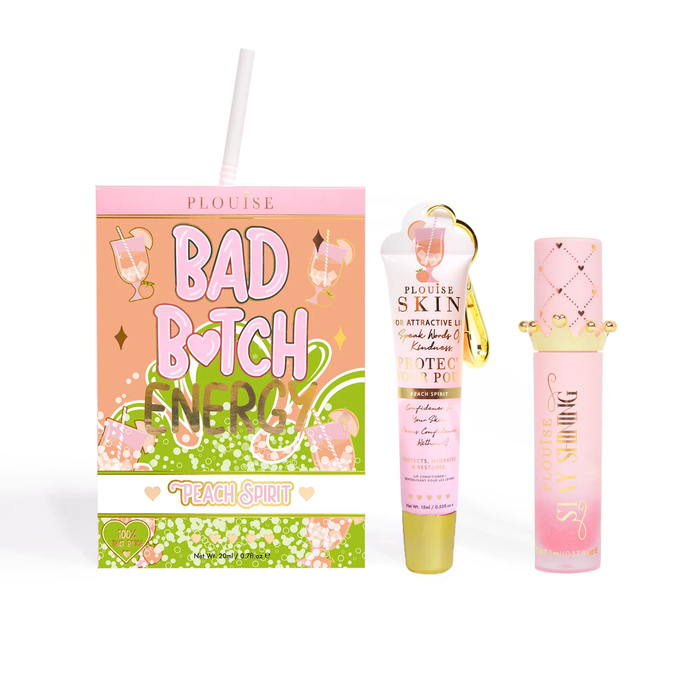 Duo de condicionador labial e óleo labial Bad Bitch Energy
