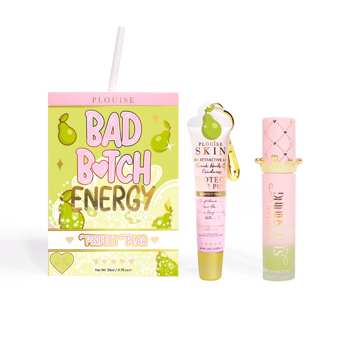 Duo de condicionador labial e óleo labial Bad Bitch Energy