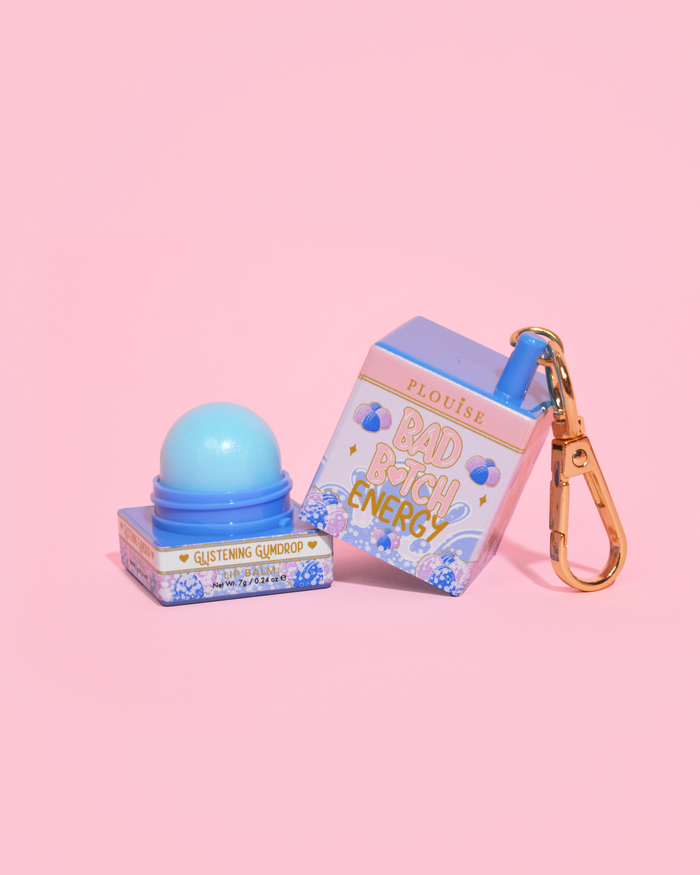 Bálsamo labial com chaveiro Bad Bitch Energy
