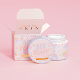 Máscara facial noturna em gel para cama
