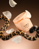 Almohadillas tónicas de gel de colágeno Cheetah Glow & Get It