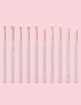 Crystal 20 Piece Makeup Brush Bundle