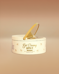 Fique cremoso com creme facial rico - bolo de coco
