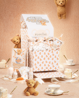 P.Louise Get Unteddy With Me Juego completo de cajas de la colección PR Teddy rodeado de pastel y ositos de peluche