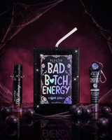 Condicionador labial e óleo labial Halloween Crystal Bad Bitch Energy