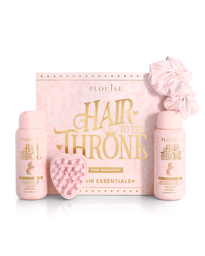 Conjunto de cuidados capilares Hair To The Throne Pink Macaroon