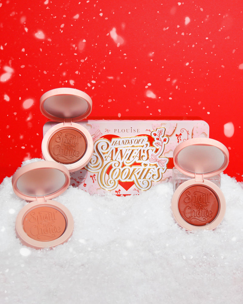 Biscoitos do Papai Noel estragados pela escolha Blush Tin