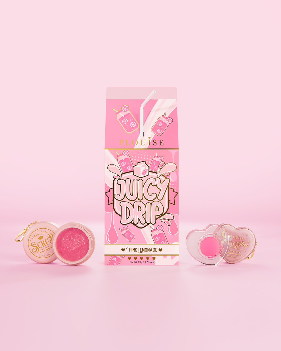 Duo de esfoliante labial e máscara labial Juicy Drip