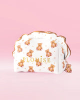Conjunto de bolsa e cuidados corporais com estampa grande Teddy Touch - PRÉ-ENCOMENDA