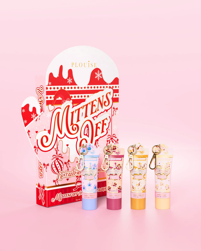Conjunto de presente de creme para as mãos Mittens Off