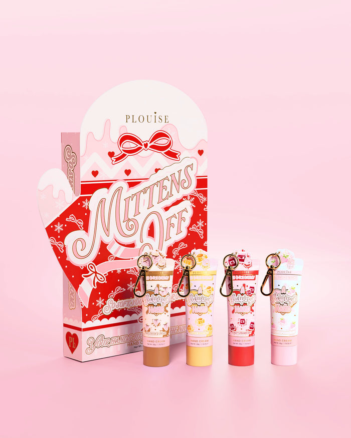 Conjunto de presente de creme para as mãos Mittens Off