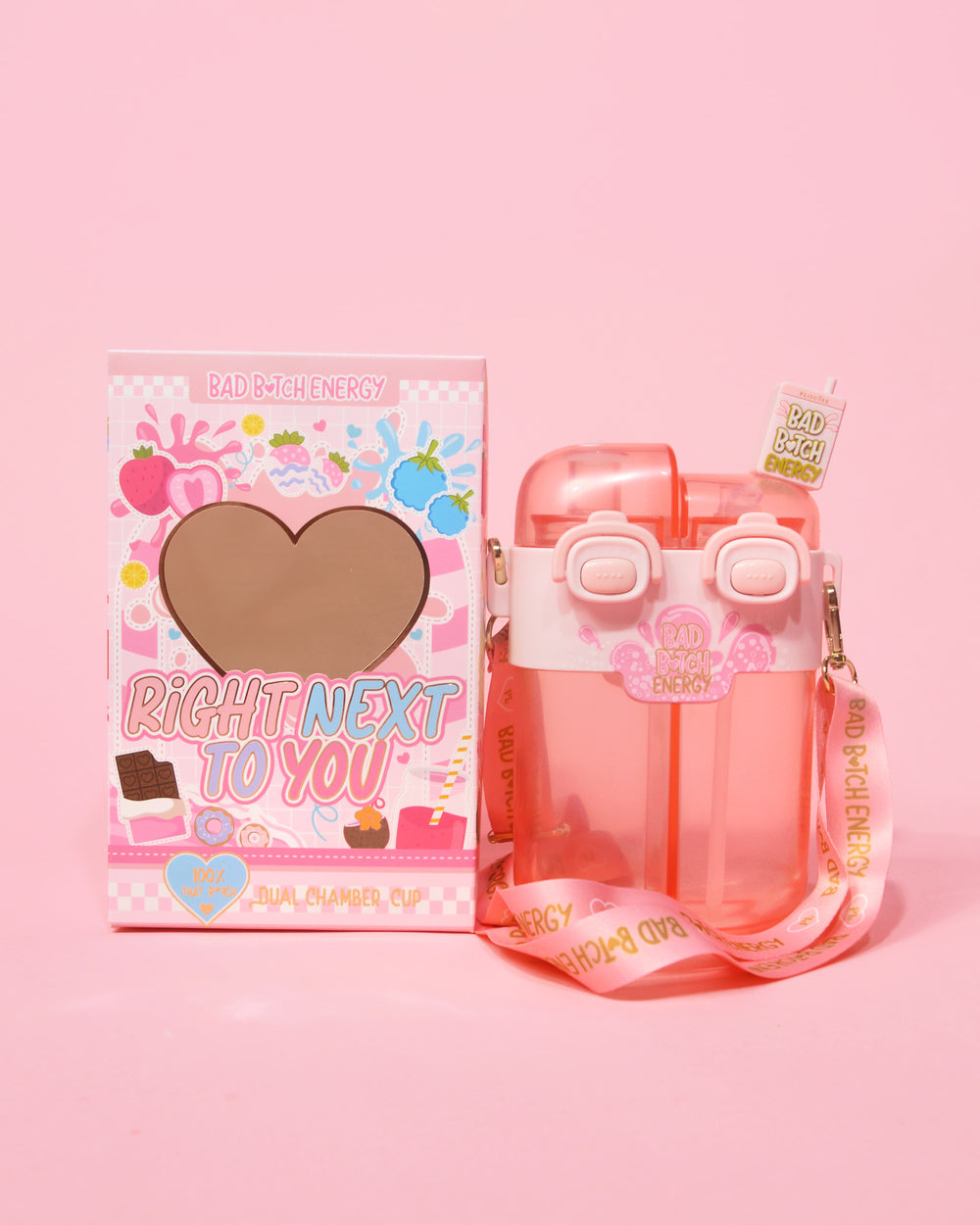 Garrafa de água Right Next To You Duo Bad Bitch - 780ml