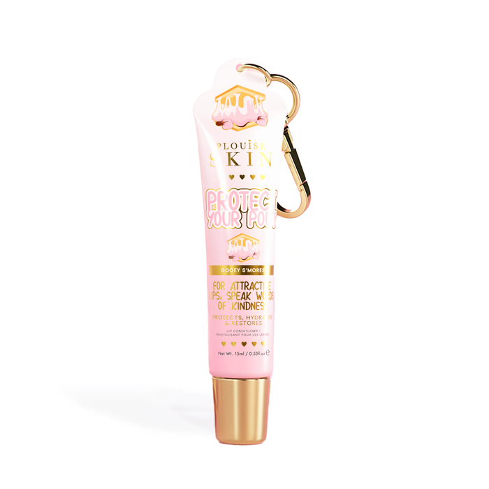 Proteja seu condicionador labial chaveiro Pout
