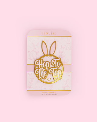P.Louise Hop To The Top eyeshadow palette with gold writing on the front