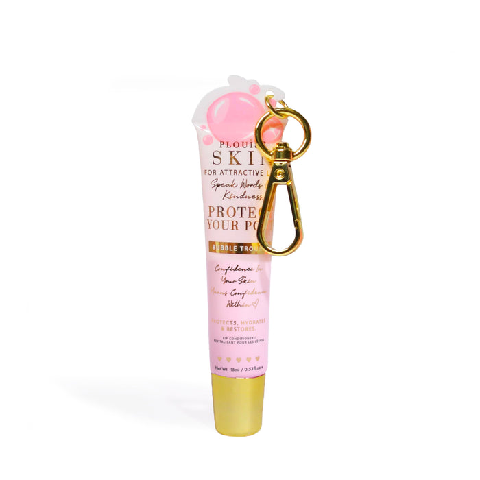 Proteja seu condicionador labial chaveiro Pout
