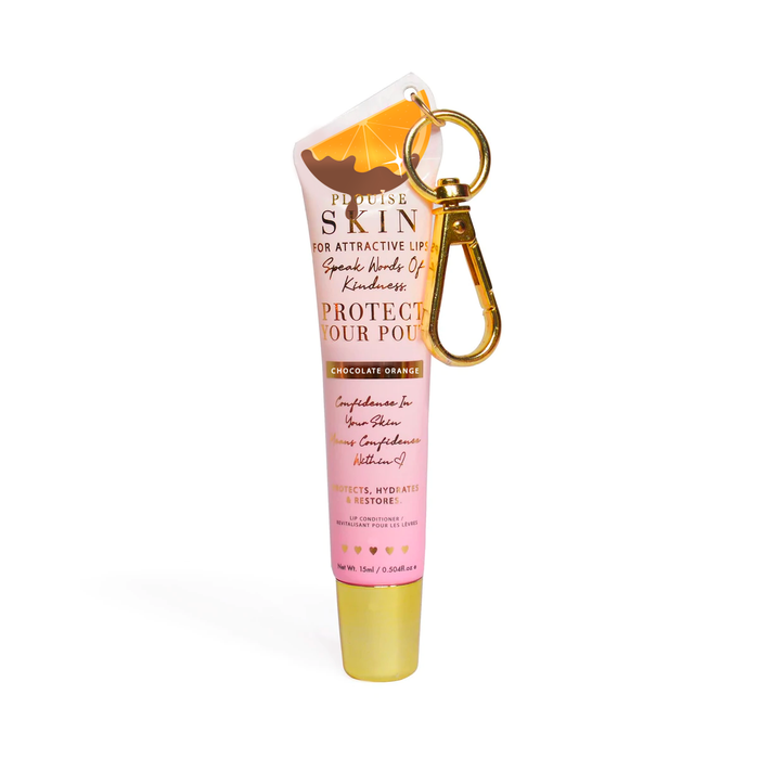 Proteja seu condicionador labial chaveiro Pout