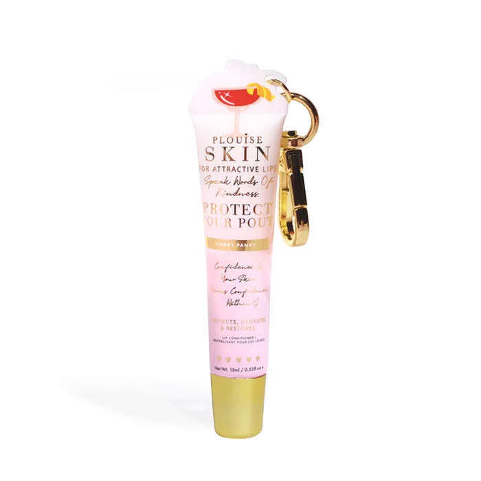 Proteja seu condicionador labial chaveiro Pout