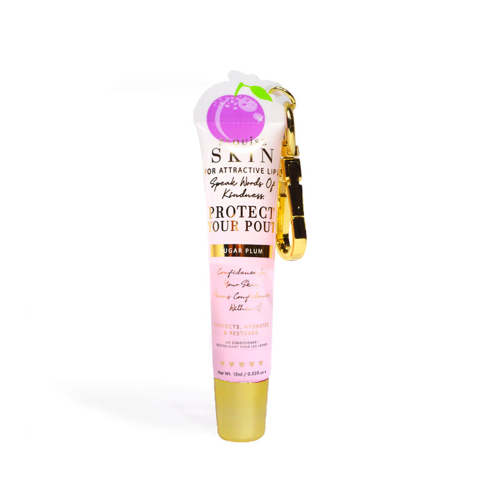 Proteja seu condicionador labial chaveiro Pout