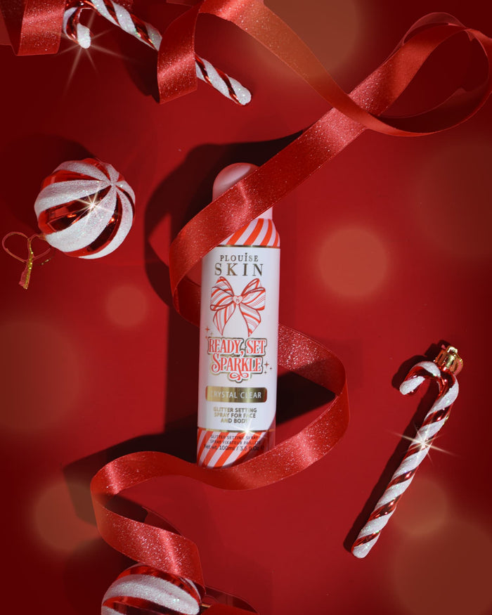 Ready Set Sparkle Glitter Setting Spray - Edição de Natal