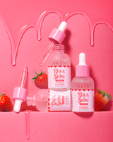 Soro de ácido hialruônico Strawberry P.Louise Rise & Shine