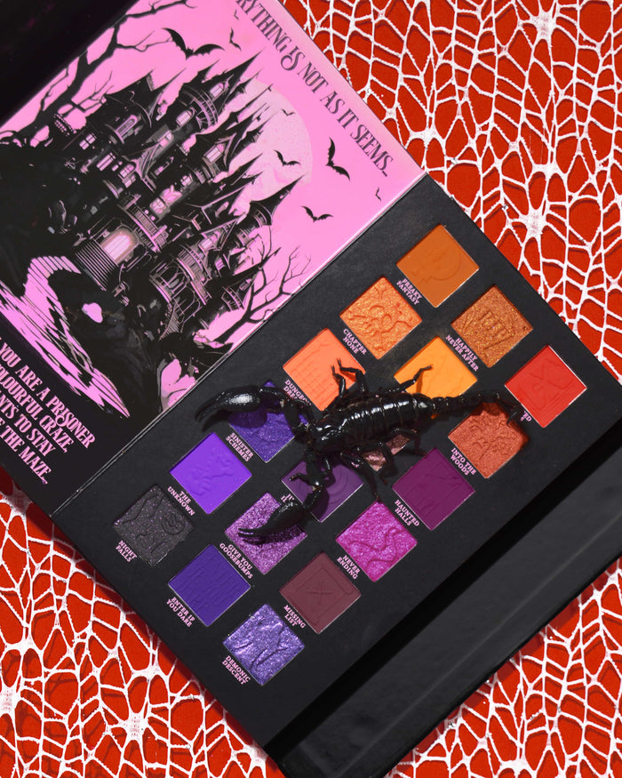 Paleta de Halloween com final de conto assustador
