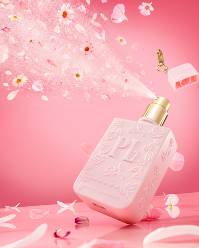 Spray de limpeza para mãos Clean Hearted - perfume exclusivo