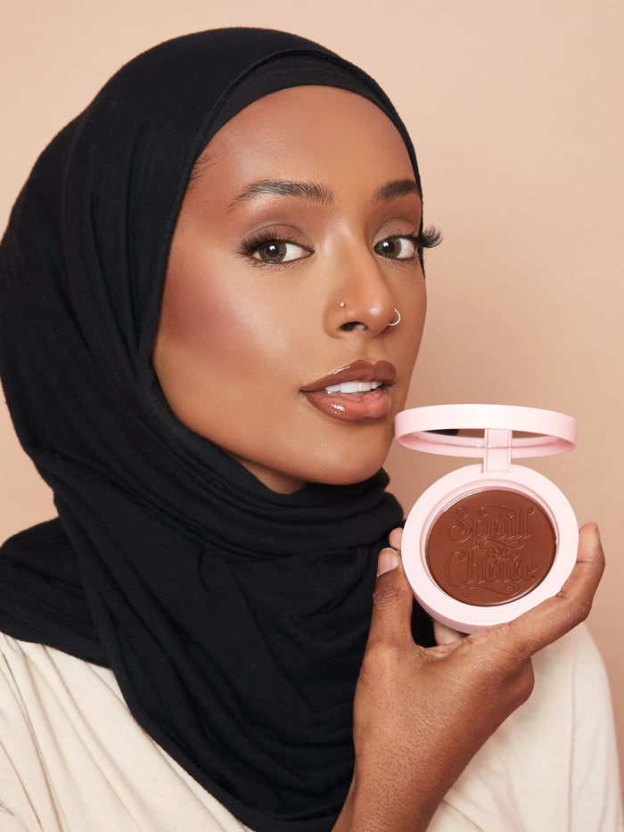 Mimado pela escolha creme bronzeador