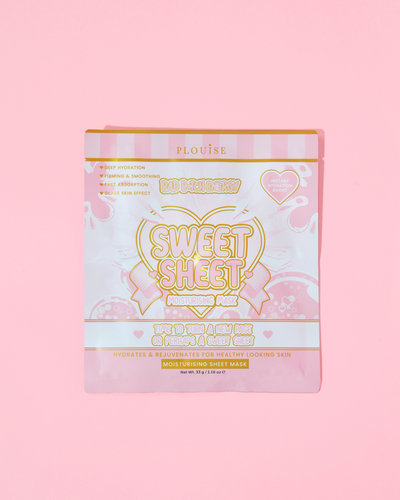 Mascarilla en láminas hidratante y reafirmante para la piel Sweet Sheet