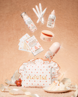 Conjunto de bolsa e cuidados com a pele Teddy Touch com estampa pequena - PRÉ-ENCOMENDA