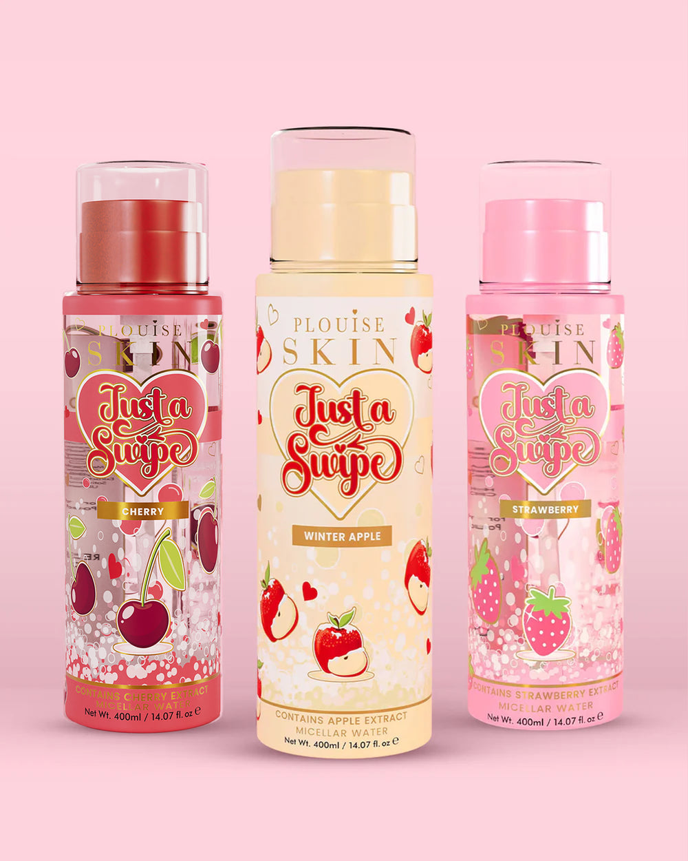 Apenas uma água micelar de deslizamento - Trio Triple Clean