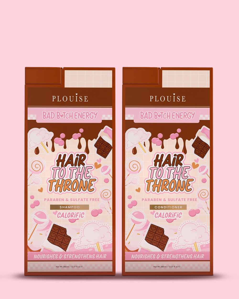 Cabelo para o pacote de shampoo e condicionador do trono