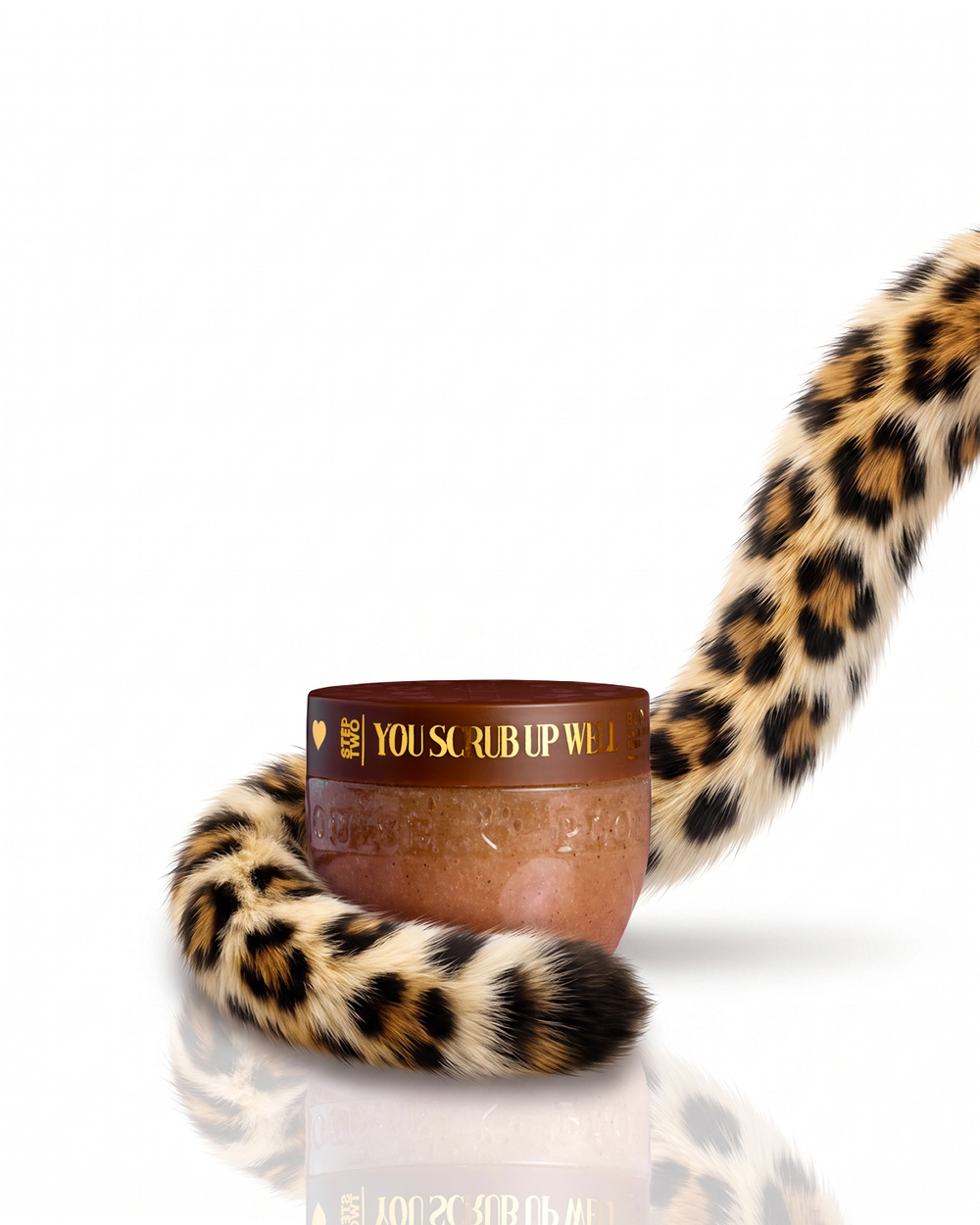Cheetah, te frotas bien, exfoliante corporal con azúcar