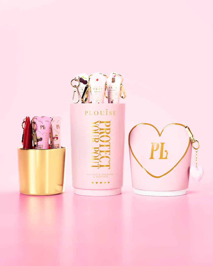 Conjunto de presente Proteja Seu Pout Cherry Lip Conditioner XL PR