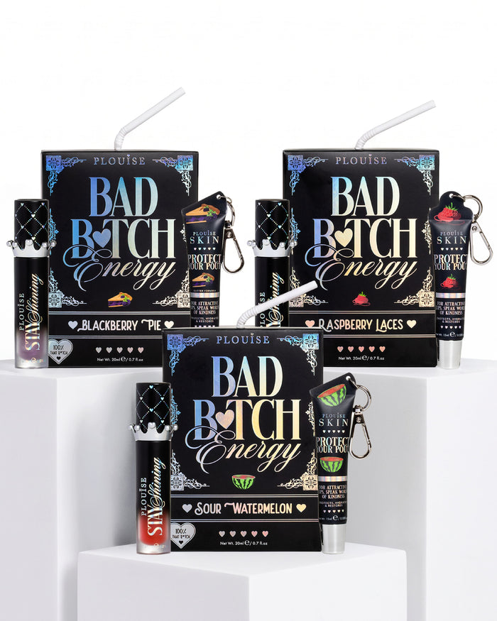 Trio de lábios energéticos de Halloween Bad Bitch