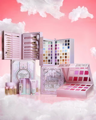 P.Louise Holographic Heroes Collection featuring the manifest makeup set and the manifest skin glow kit