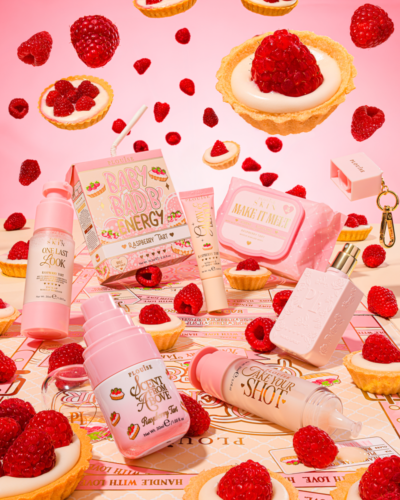 Pack Your Shit & Go Raspberry Tart Suitcase Bundle