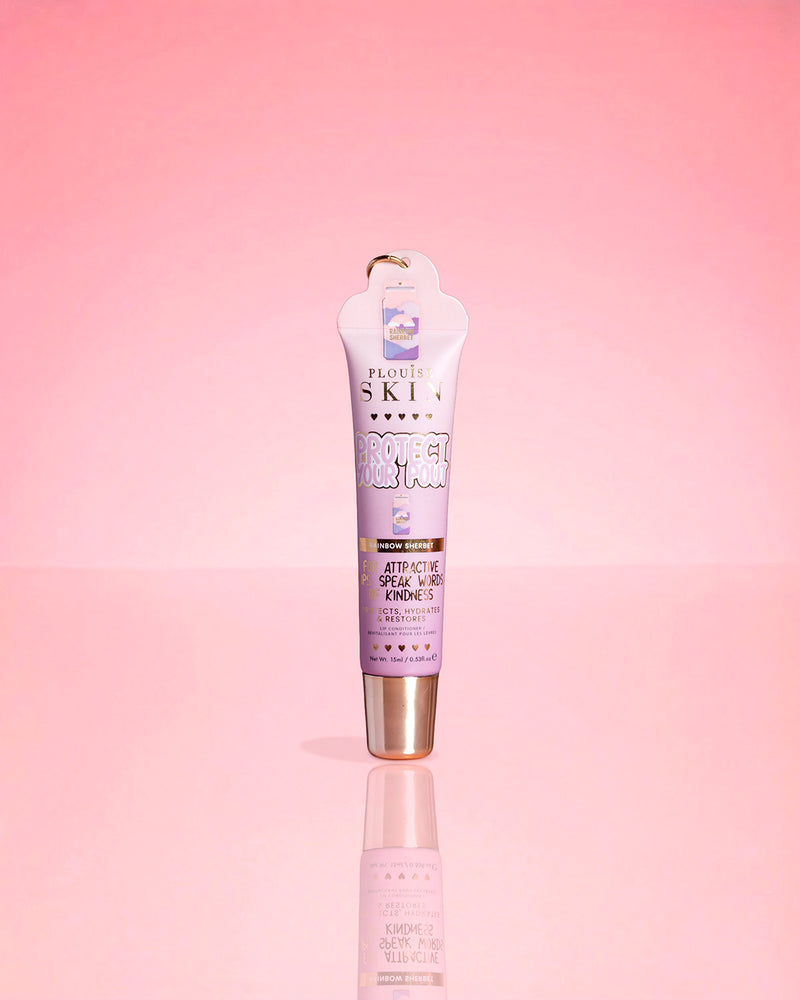 Acondicionador de labios con purpurina Rainbow Sherbet de P.Louise