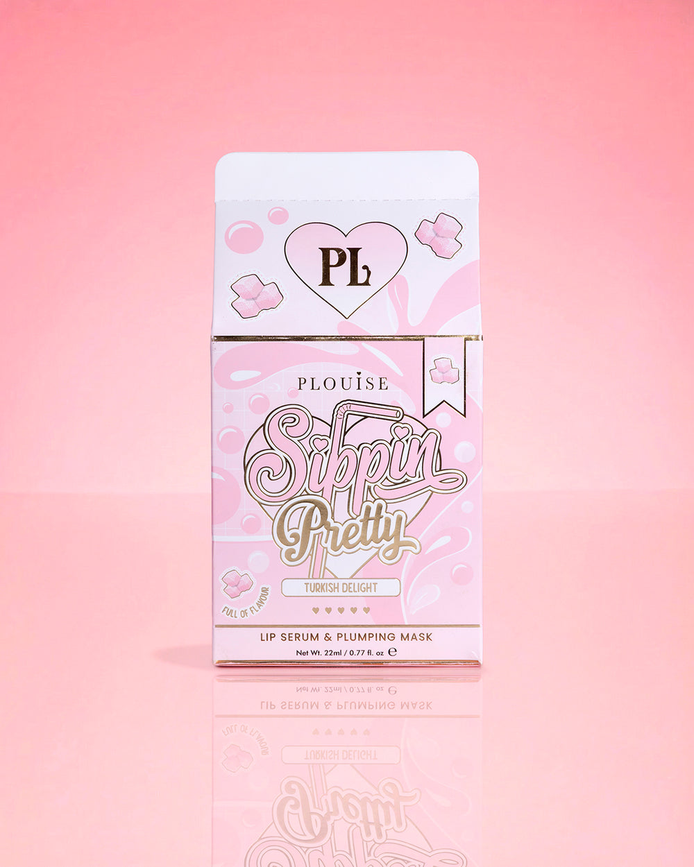 P.Louise Sippin Pretty Peptide Lip Serum & Treatment Duo embalagem delícia turca