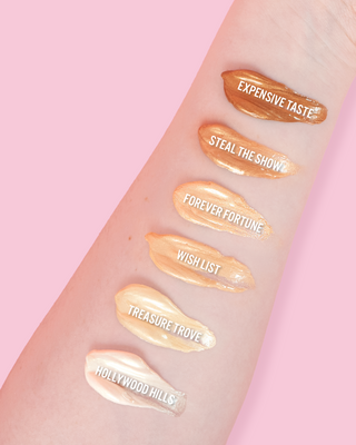 P.louise bochecha do marcador líquido