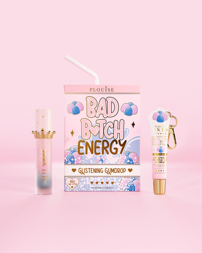 Duo de condicionador labial e óleo labial Bad Bitch Energy