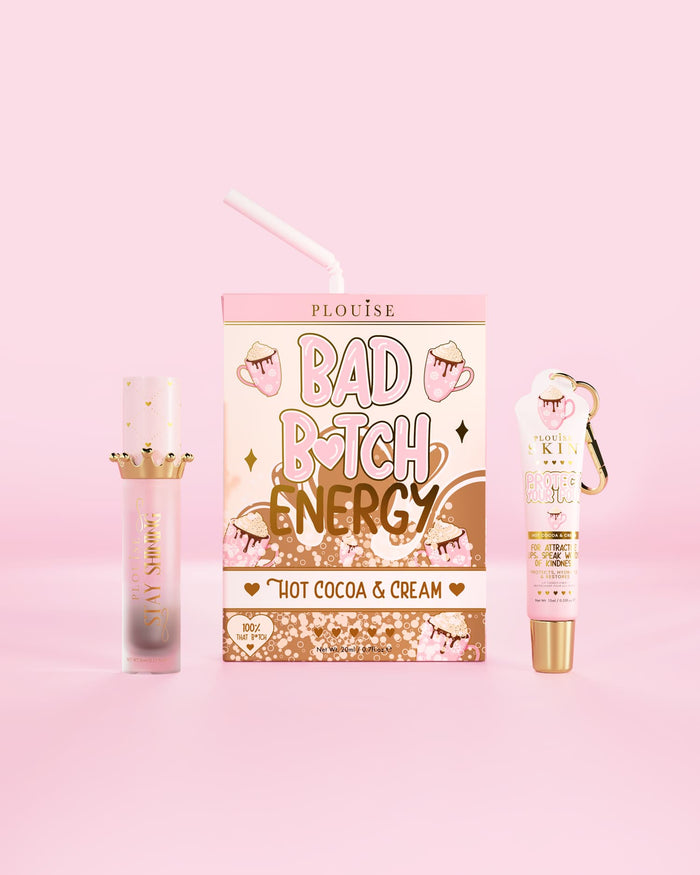 Duo de condicionador labial e óleo labial Bad Bitch Energy