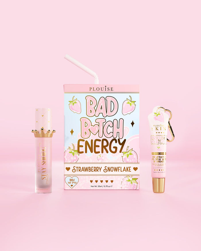 Duo de condicionador labial e óleo labial Bad Bitch Energy