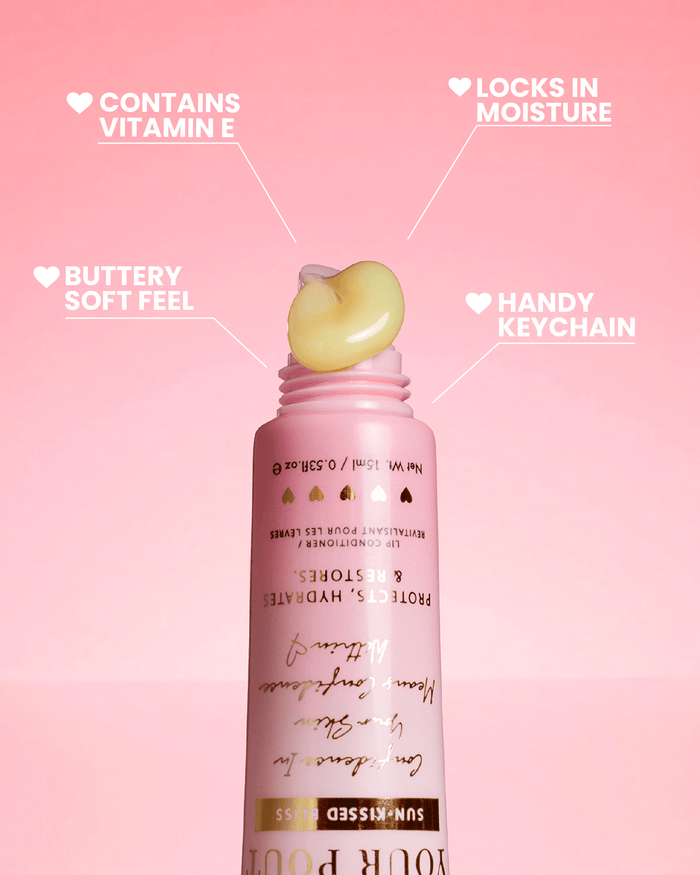 Proteja seu condicionador labial chaveiro Pout