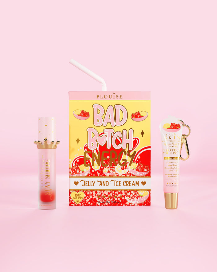Duo de condicionador labial e óleo labial Bad Bitch Energy