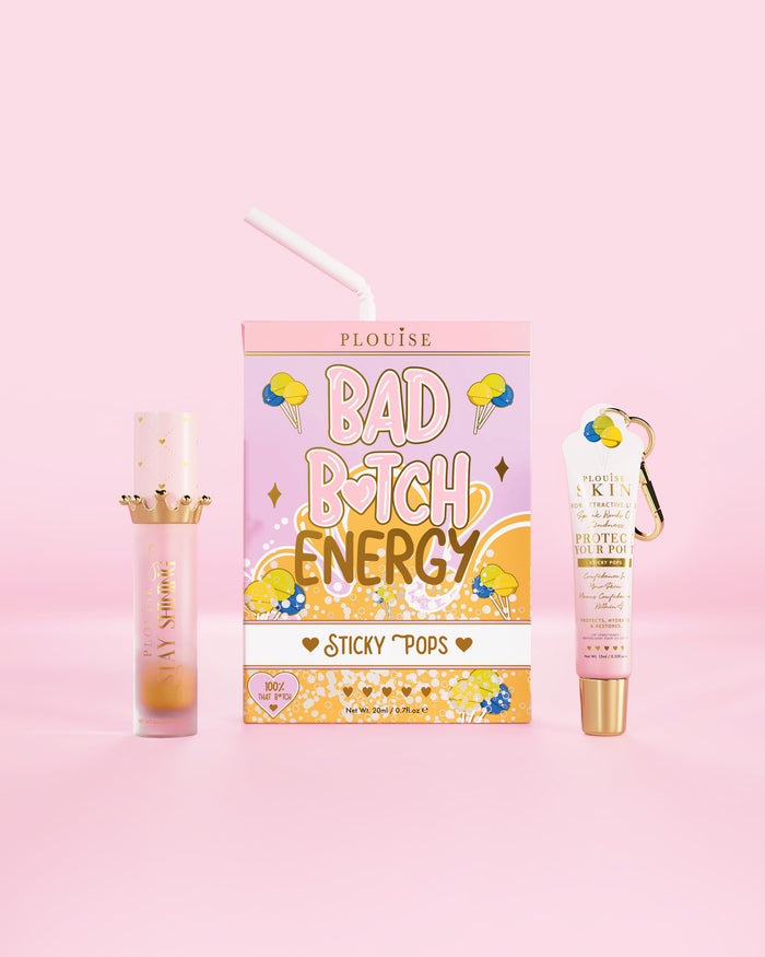 Duo de condicionador labial e óleo labial Bad Bitch Energy